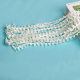 Ear elastic button Eye Elastic buckle buckle loop collar elastic dyeable