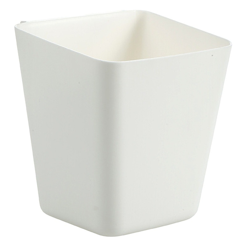 Wall-mounted storage box plastic storage basket household trolley small hanging basket dormitory bedside storage rack kitchen storage basket