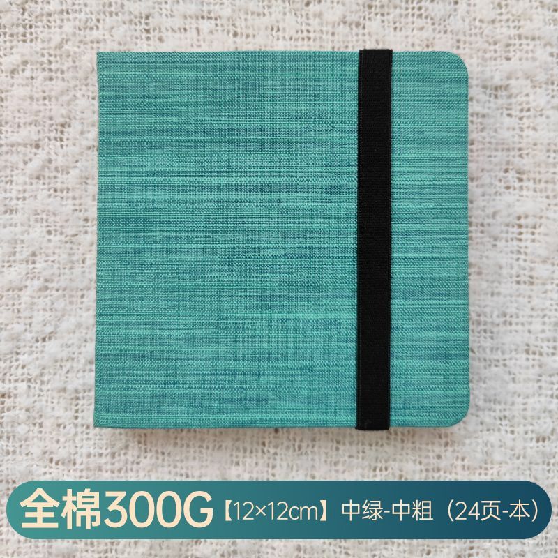 12×12cm [중간 녹색] 중간 거친 입자