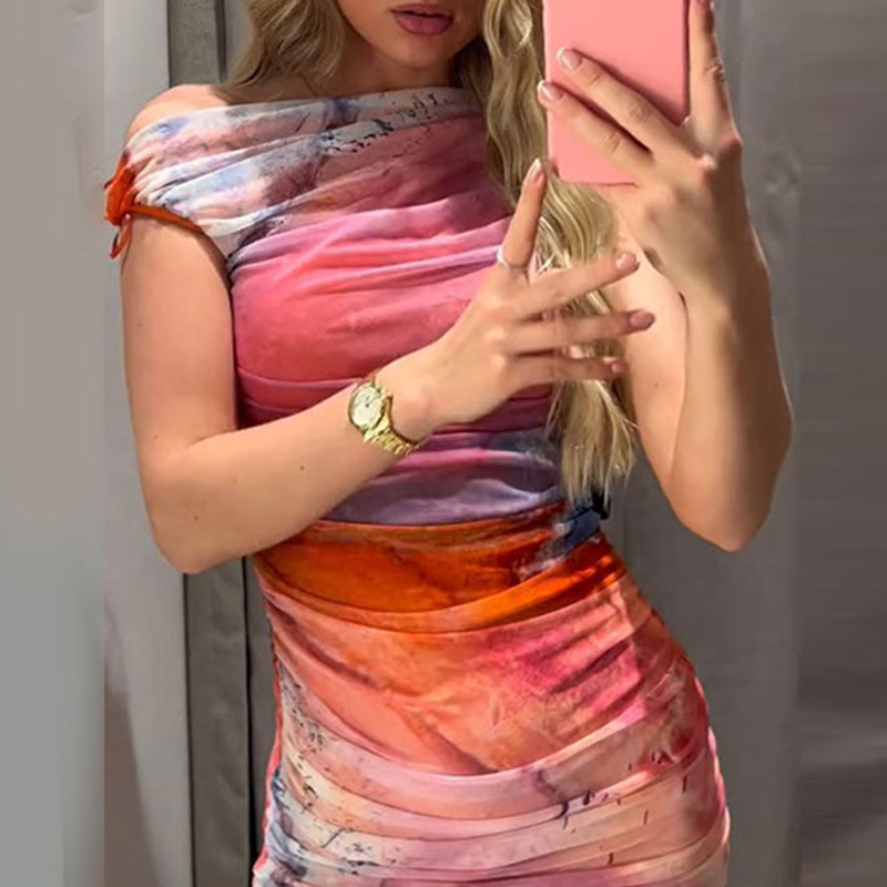 Women's Daily Casual Slim Fit Bodycon Shorts Dress 661_ecoleips.com