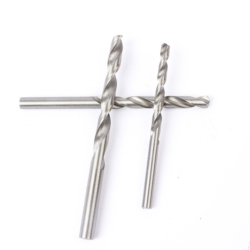 卸売 4241 ラミネートホワイトダイヤモンド高速度鋼ストレートハンドルツイストドリルビット鉄アルミニウム合金プラスチック木工穴オープナー|undefined