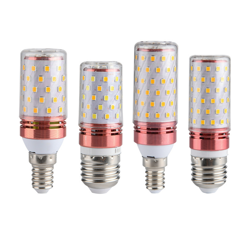 Led電球トウモロコシランプe27e14サイズねじ口超明るい家庭用省エネシャンデリア三色変光スマート照明|undefined