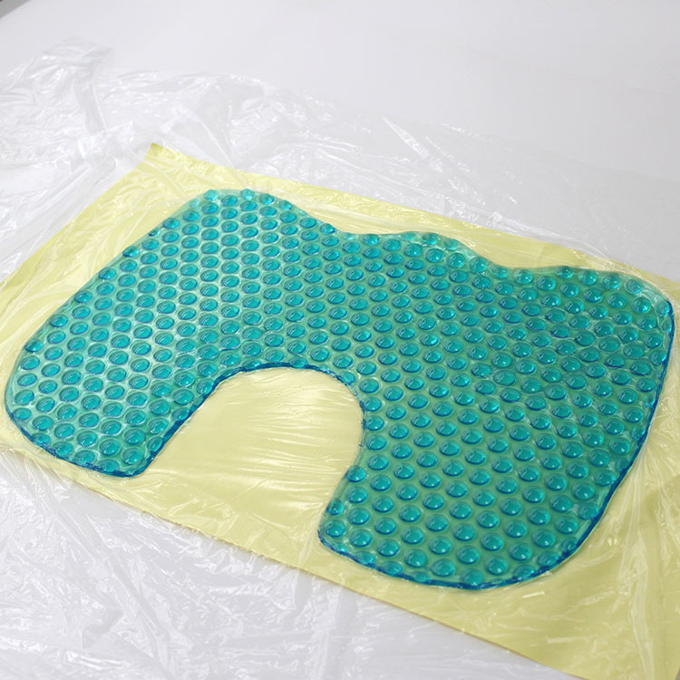 Nuevos productos de verano helado almohada columna cervical almohada de gel de cuello almohada de memoria almohada de gel PU fría y transpirable