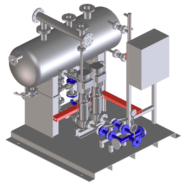 斯派莎克 E 系列冷凝水回收装置--项目集成
