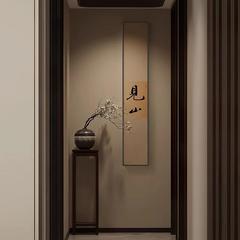 書道、書道、絵画、狭い長いストリップ、新しい中国風の装飾絵画、玄関ホール、茶室、風景画、リビングルームの壁画、宋代の美的吊り絵画
