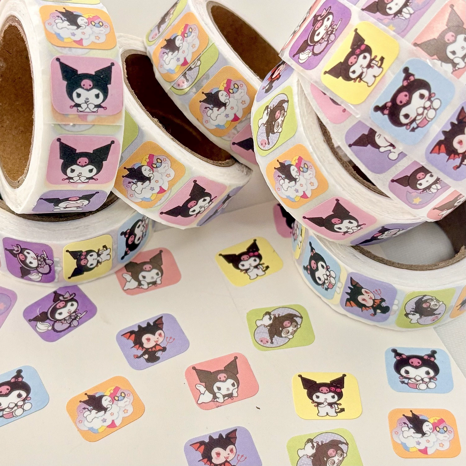 Наклейка-декор для DIY Sanrio Kulomi высокоценной мультяшной ручной учётной записи школьной ленты