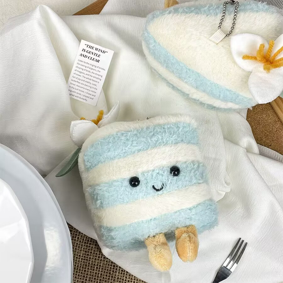 Light blue cake