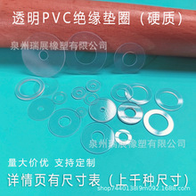 PVC透明墊片 絕緣圓形塑膠平墊 螺絲緊固墊圈M1M2M3M4M5M6M7M8M10