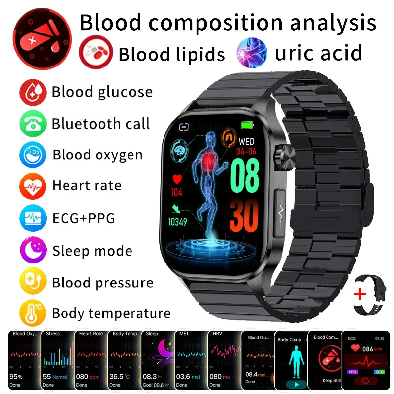 Умные часы ET580, Bluetooth звонок, AMOLED сенсорный экран, мультимодовые спортивные режимы