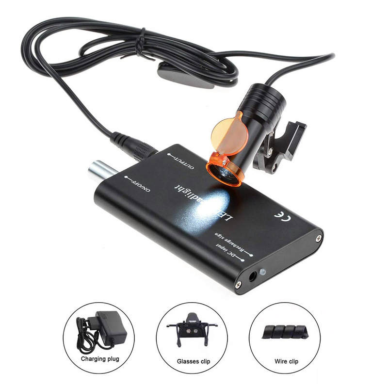歯科口腔耳鼻科用ヘッドライト便利式LEDヘッドライト手術外科有線モデル3W5Wオプション|undefined