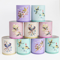 2024 New Year Dragon Year Spring Festival Chinese Style Magpie Hug Bucket with Fresh Flowers and New Year Decorations for Home Placement