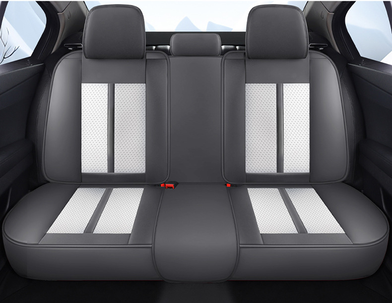 Cross-Border Amazon Car Seat Cushion Nappa Leather All-Season Wear-Resistant Car Seat Cover Comfortable and Breathable Car Seat Cushion
