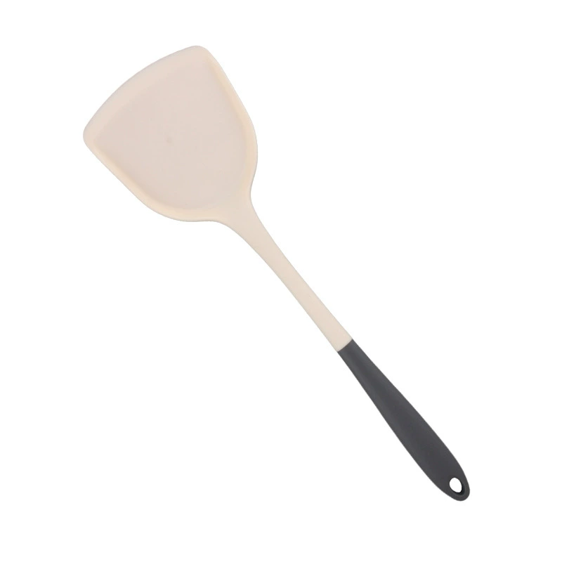 High temperature resistant silicon spatula household silicone kitchenware kitchen four-piece set spatula soup spoon cooking spatula silicone spatula