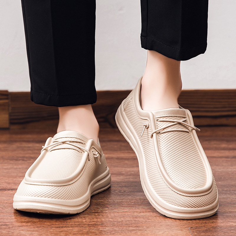 Xiyin's Popular Large-size Lightweight Leather For Men, Oil-resistant And Slip-resistant Chef Shoes, Cross-border_vogvips.com
