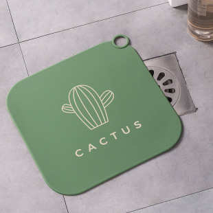 Toilet Anti-clogging Large Silicone Floor Drain Cover Bathroom Anti-hair Anti-insect Floor Drain Mat Sewer Anti-odor Mat