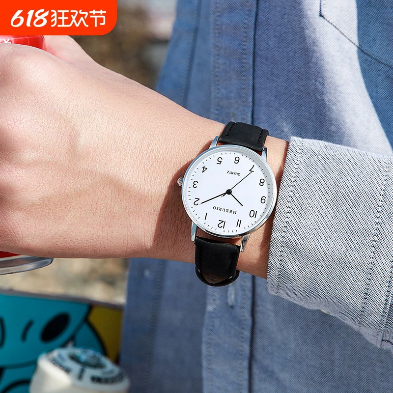 Часы для экзаменов Wengkai для мальчиков и девочек средней школы, простые бесшумные механические трендовые цифровые кварцевые цифровые стандартные часы для вступительных экзаменов в колледж