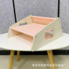 The new wooden cat line military bed simple cat, dog, dog cat nest can remove felt wooden cat beds