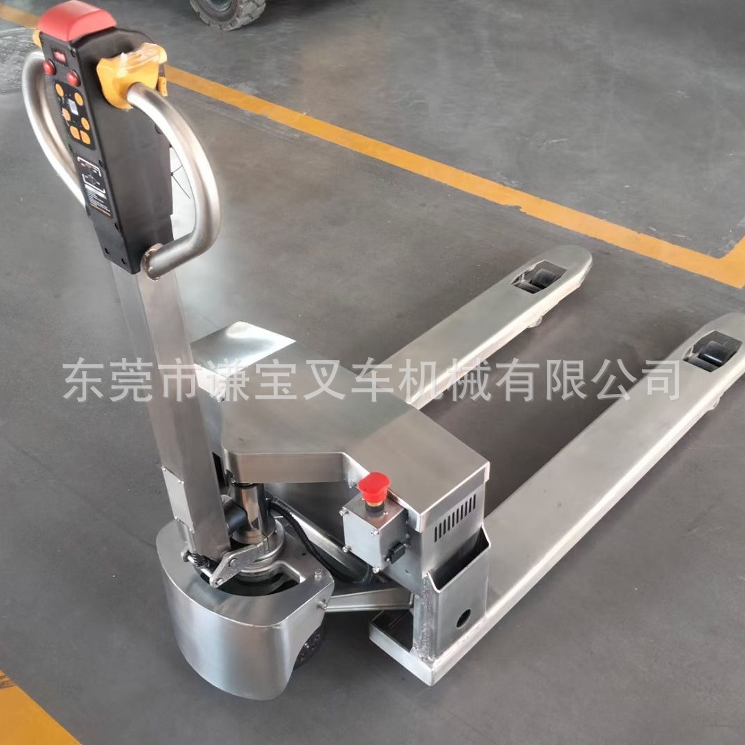 Fábrica de alimentos y medicamentos, almacenamiento en frío, productos acuáticos, paletas hidráulicas manuales de acero inoxidable 304, carretillas elevadoras galvanizadas