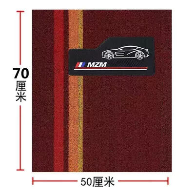 for cars, the Snowy carpet-style | Universal Foot Pad - burgundy-single-driver-seat-5070