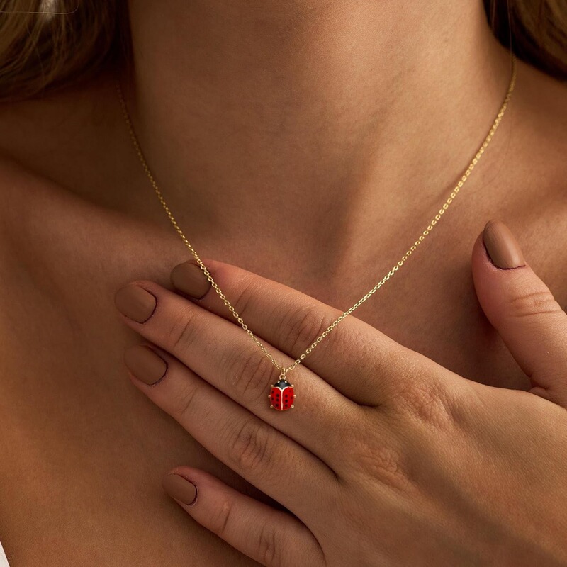 European and American Cross-Border Small Animal Stone Necklace for Women, Charming, Cute, Fashionable, Versatile, Stylish, Colorful, Compact Collarbone Chain European and American Cross-Border Small Animal Stone Necklace for Women, Charming, Cute, Fashionable, Versatile, Stylish, Colorful, Compact Collarbone Chain