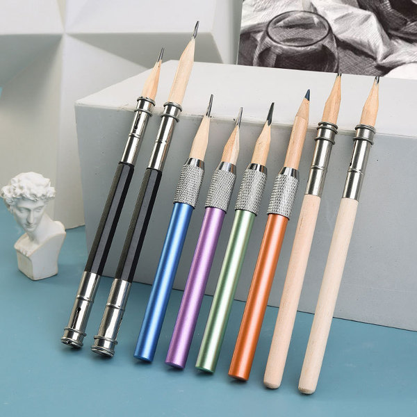 double-sided long pencil