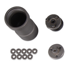 Complete set of accessories for 3.0 electric hair clippers, including gear accelerator and aluminum frame