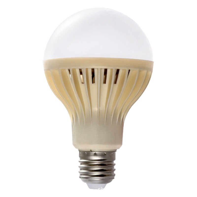 Lámpara LED de ahorro de energía, bombilla de luz activada por voz, montaje con tornillo para el hogar, sensor de cuerpo humano por radar, control de sonido y luz para pasillo, bombilla de iluminación de ahorro de energía