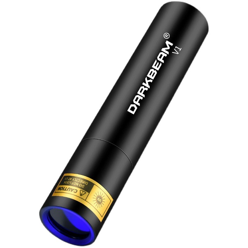 UV365 Ультрафиолетовый черный зеркальный фиолетовый свет фонарик банкнота флуоресцентная лампа обнаружения кота мха зарядка Лампа дерева