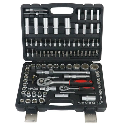 108 socket tool car repair Mühərrik tənzimləmə alətləri - 108-pieces-black-box