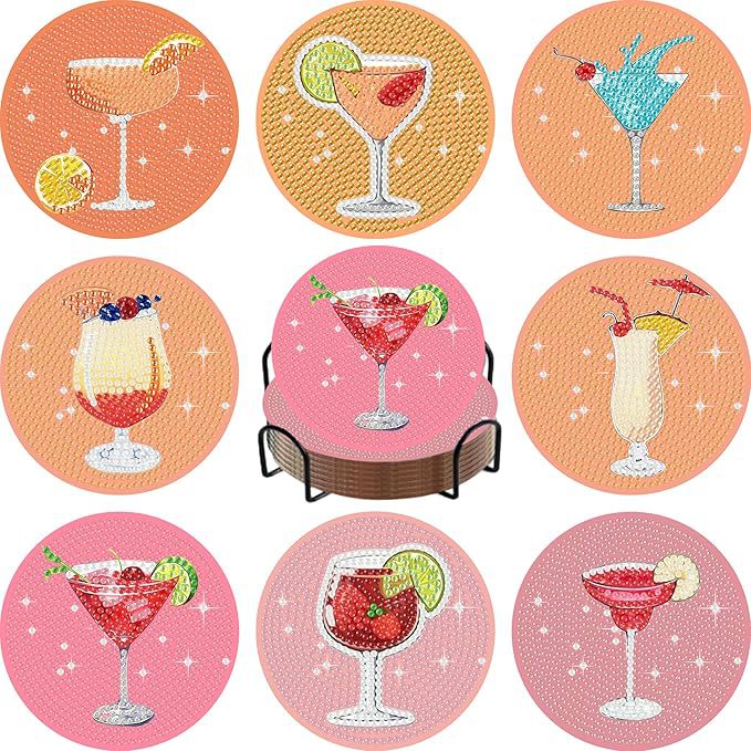 Transfronterizo para 5D pintura de diamantes artística cojín de taza creativo nuevo estilo de animación DIY pintura de diamantes decoración cojín de taza
