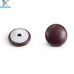 [Spot supply] Strong pull clothing bag cloth button embryo Aluminum plastic bottom wool coat button buckle