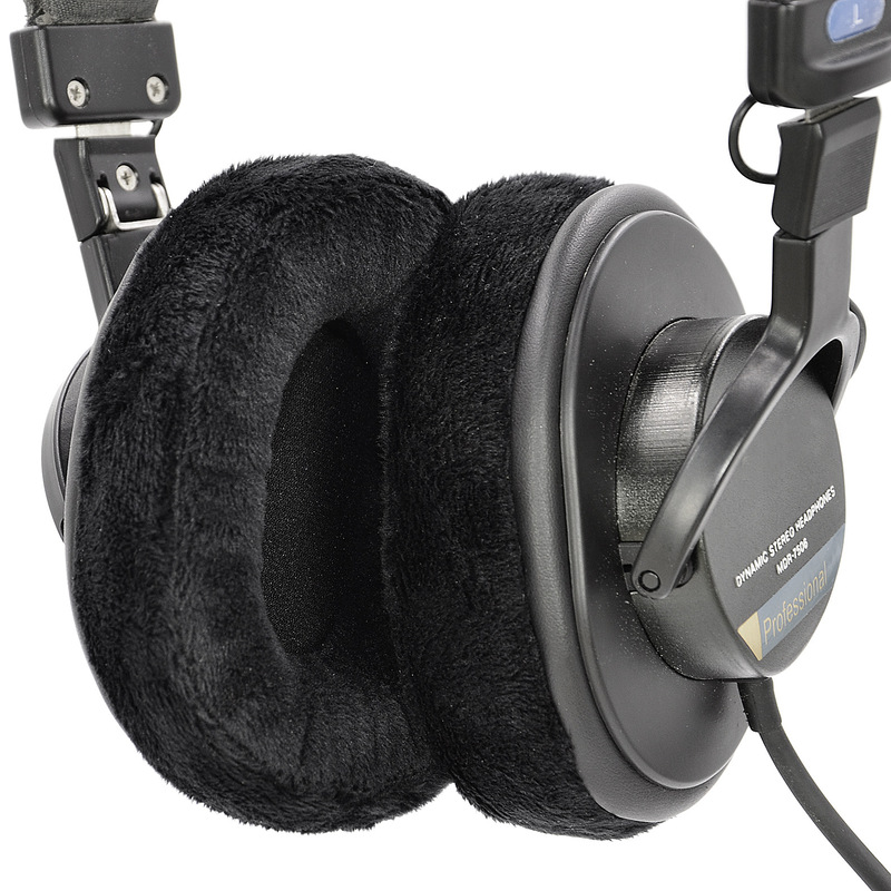 Suitable for Sony MDR V6 V7 7506 CD900ST flannel earmuffs memory sponge earmuffs