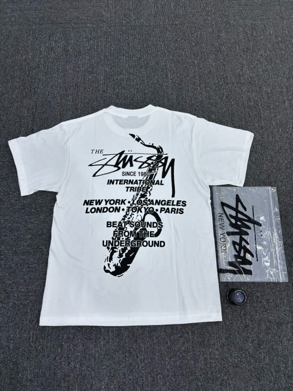夏スティス スティス 2025 新しいメンズとレディース半袖 Tシャツメンズルーズヘビーウェイト高品質 Tシャツプリント|undefined