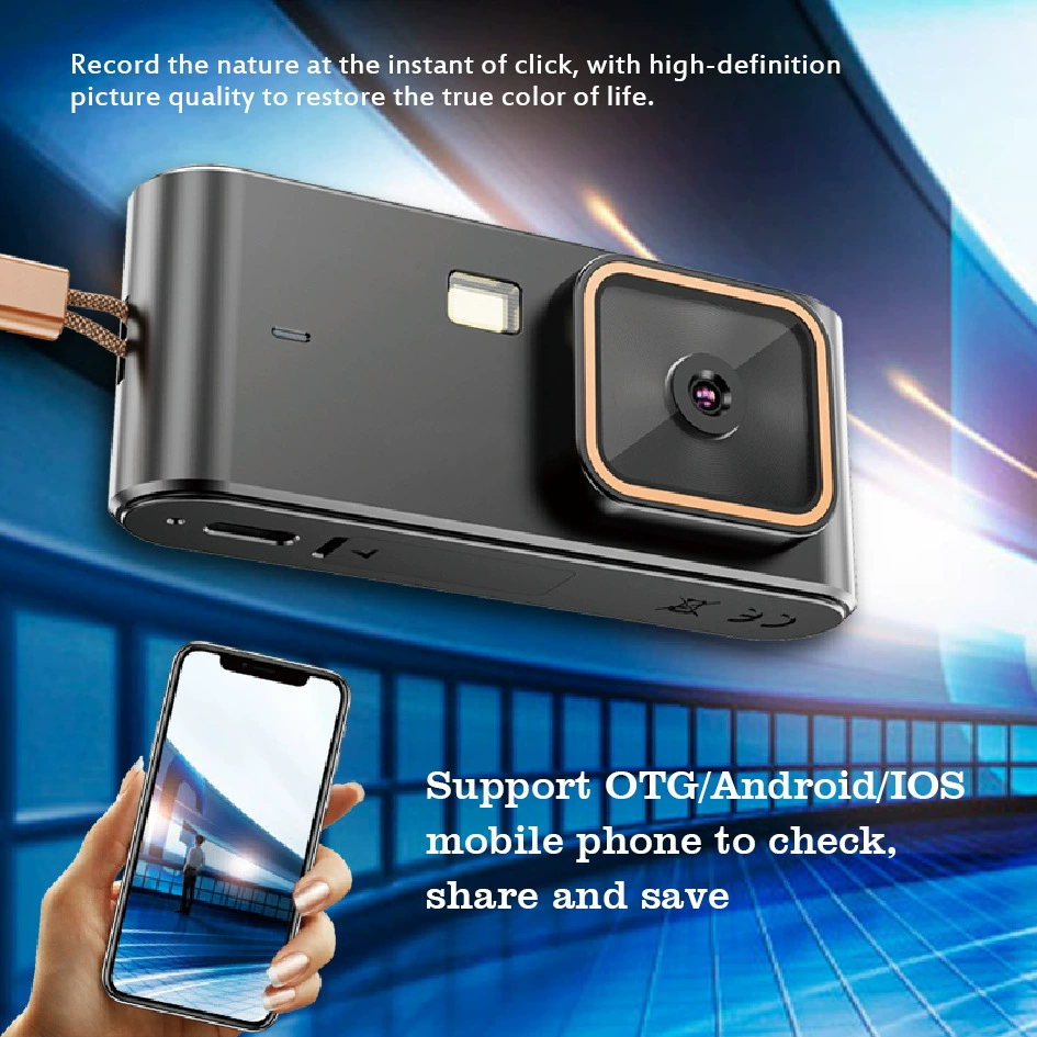 Горячая распродажа на внешнем рынке: ретро-цифровая камера CCD, портативная карта для студентов, вечеринок и кампуса, с высококачественной видеосъемкой.