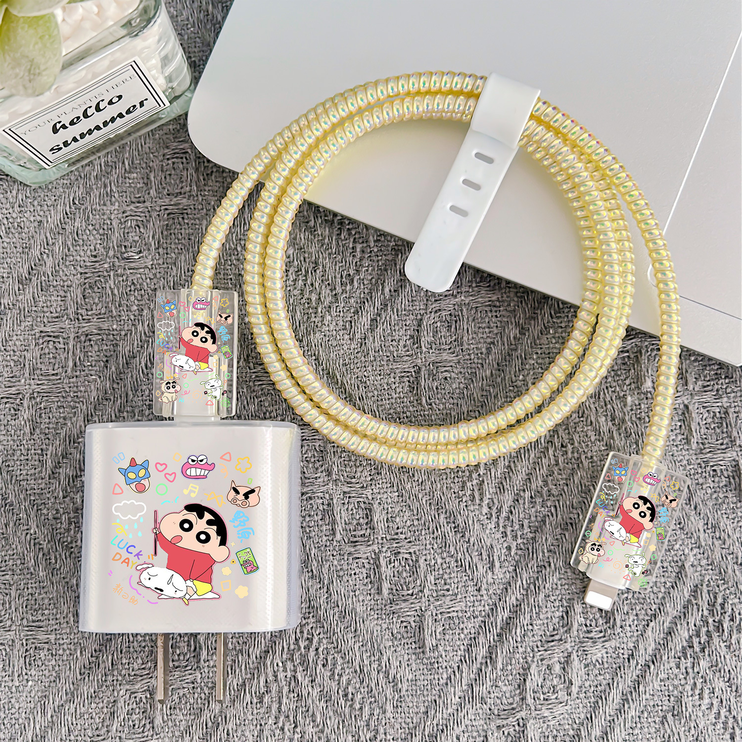 适用于VIVO66w80w瞌睡小新彩防折断s15充电保护套IQOO120w/90w