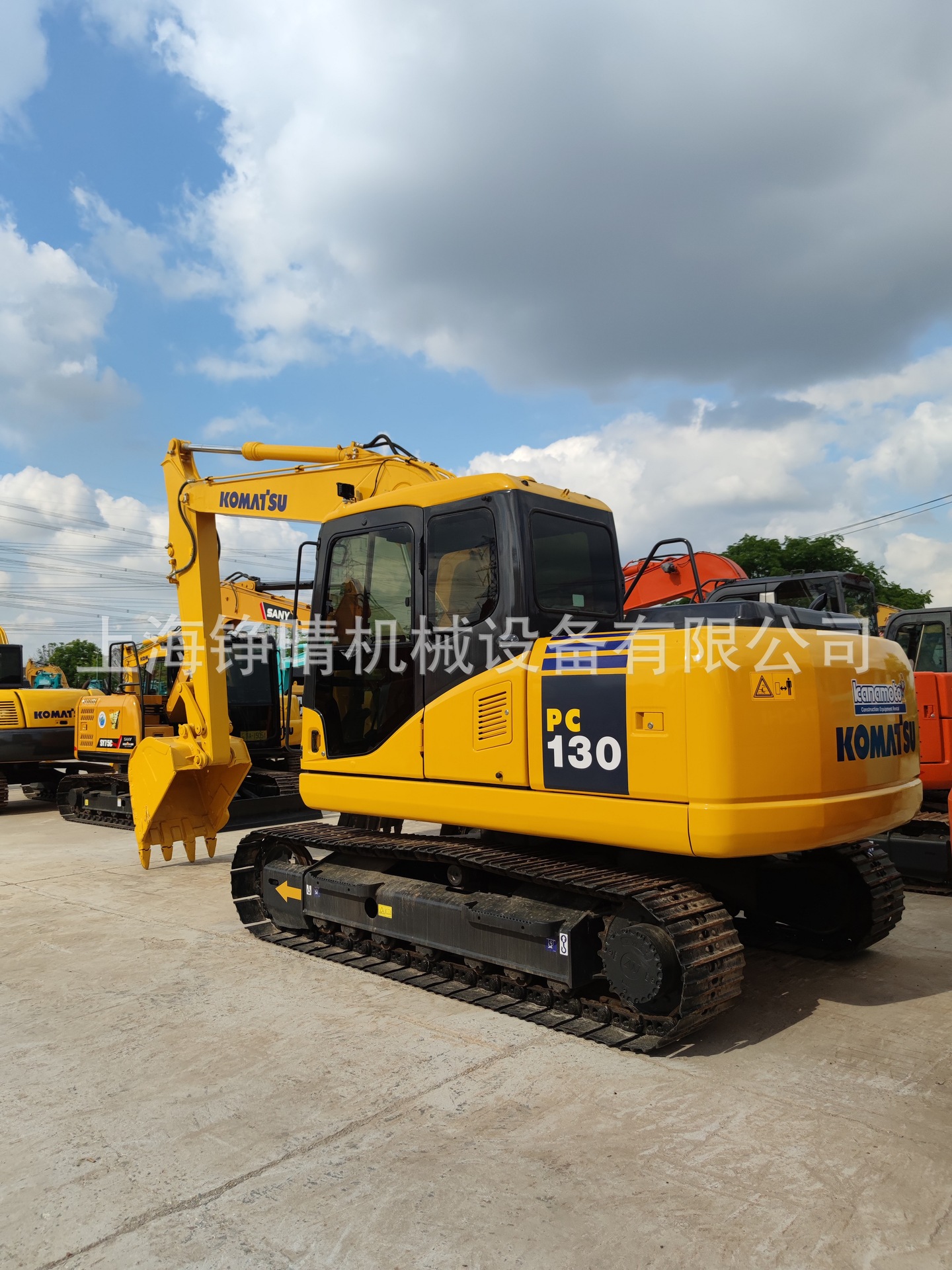 钩机 komatsu小松PC130-6现货履带挖掘机二手130挖掘机 纯土方