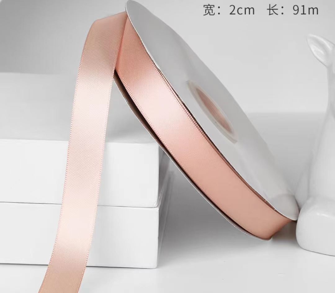 PVC embalaje portátil cinta pastel cinta al por mayor cinta corbata flor color sólido cinta regalo