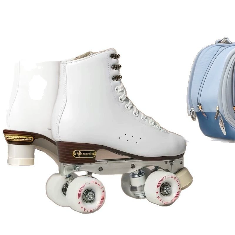 红棉 Polyurethane nonslip roller skates on four wheels for adults