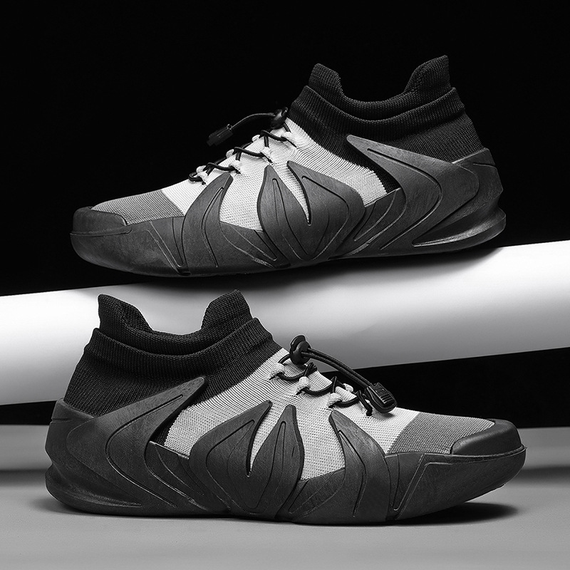 La nueva tendencia de la moda de los hombres en la primavera y el verano de 2025, casual, cómodo y versátil, zapatos de hombre bajos de punta redonda todos los días