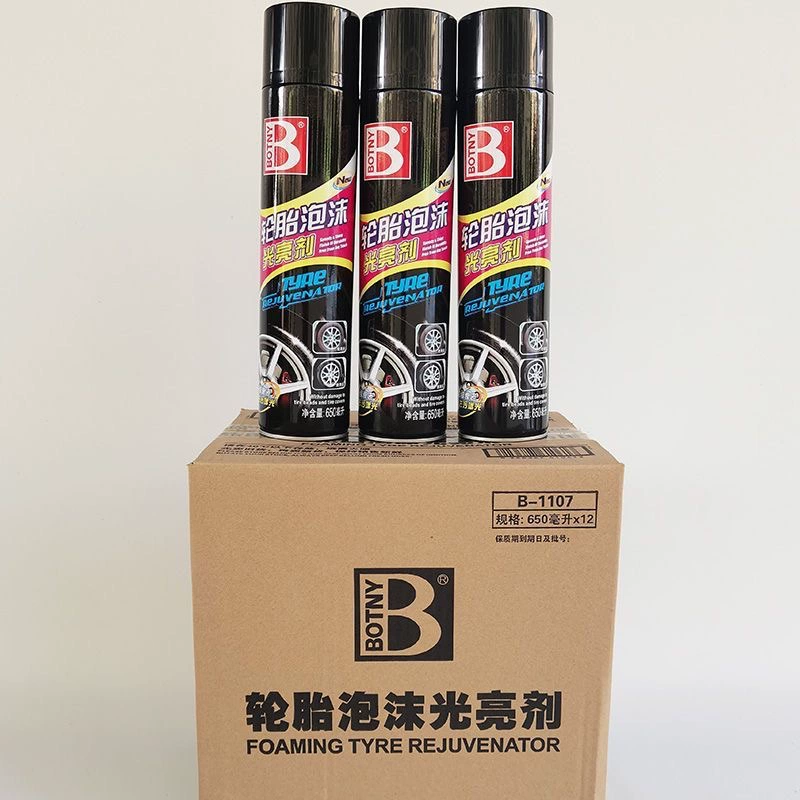 Bauili автомобильный воск шины пены осветлитель защитное средство для очистки шины осветлитель