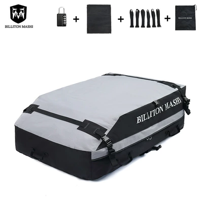 Suv Luggage Rack Roof Bag Waterproof Rain Luggage Bag Roof Rack Luggage Bag Self-Driving Car Storage Travel Peihui (Roof box) - black-15-cubic-meters-1059045cm