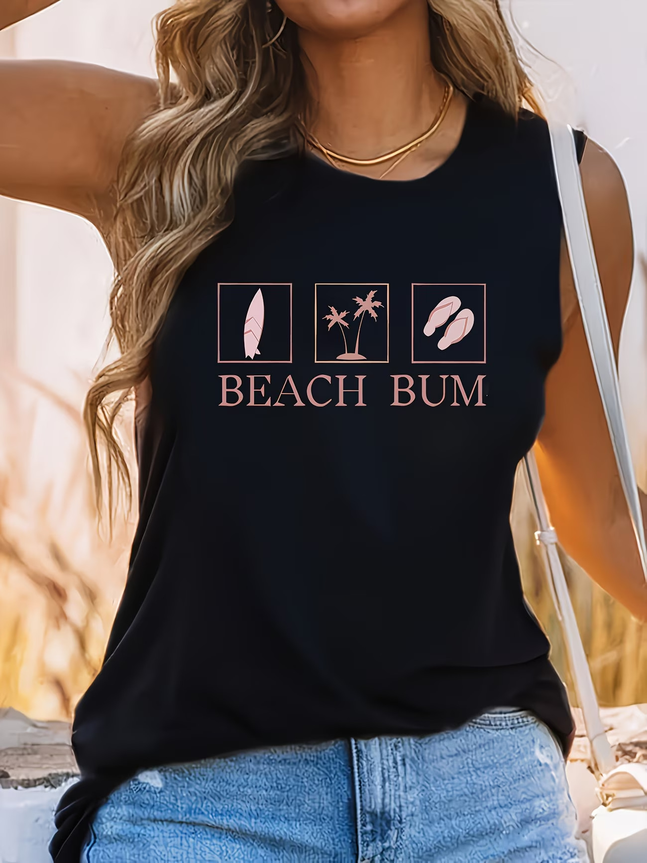 Women's Summer Vest Top Print Design Clothing For Ladies_ecoleips.com