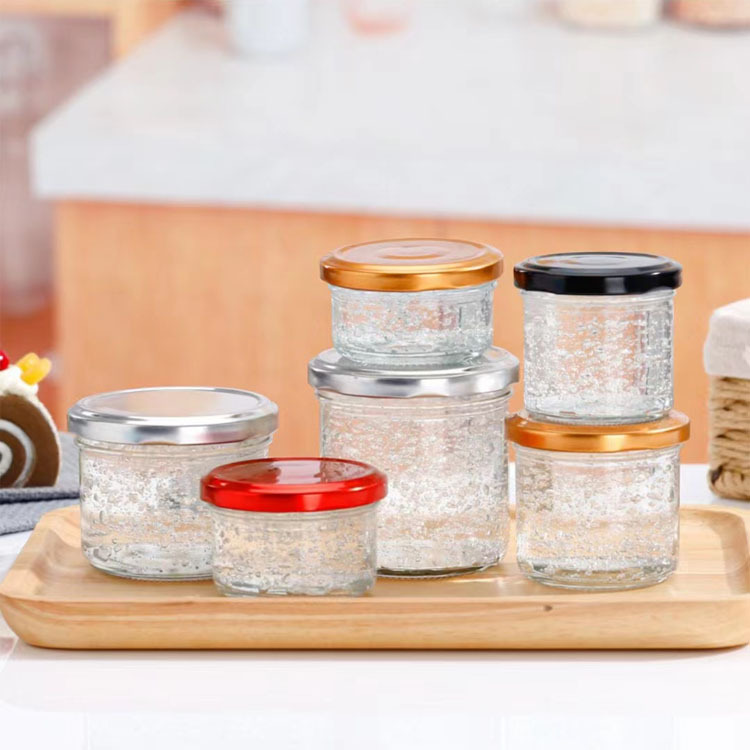 80g广口直圆100ml120ml150ml鲜炖燕窝瓶花胶奶冻玻璃瓶鱼子酱瓶