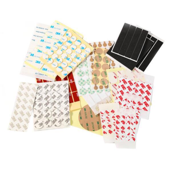 Powerful transparent heat-resistant acrylic double-sided tape