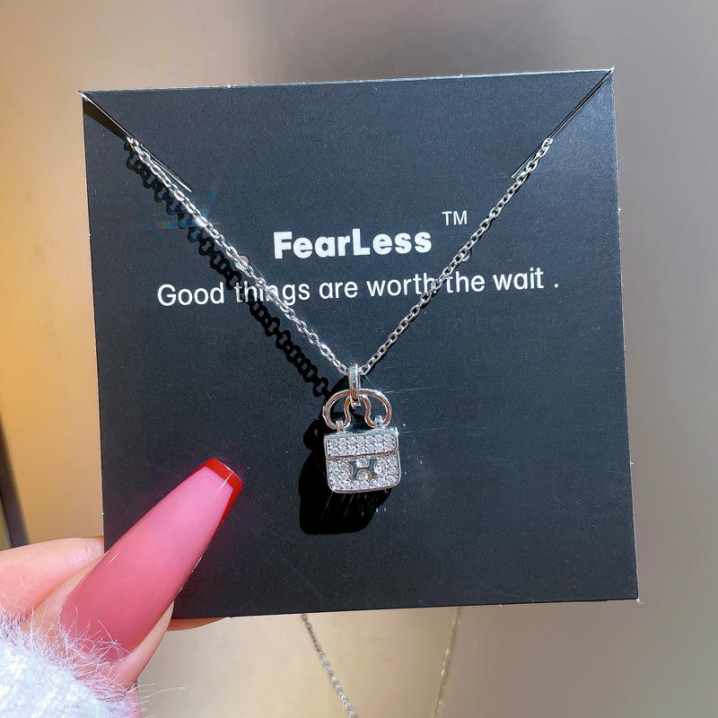 Luxury Micro Diamond Necklace With Transfer Beads For Women_voghion.com