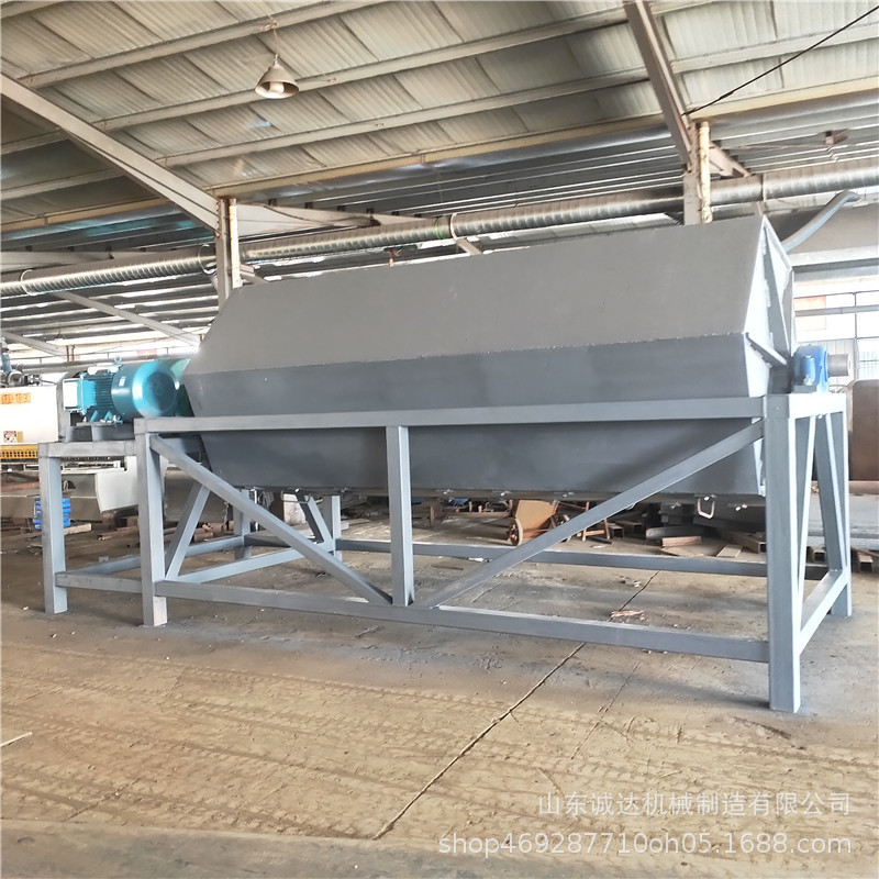 六角滚筒研磨抛光机设备 雨花石抛光机 废旧件去毛刺除锈机