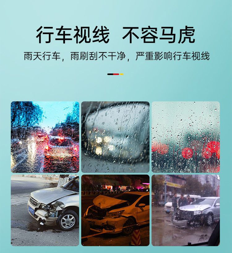 Anti-fog and anti-rain agent for car rearview mirrors, windshields, and windows, long-lasting 120ml for car interior and front windshield