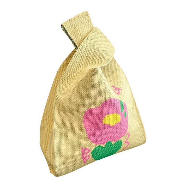 Knitted shoulder bag