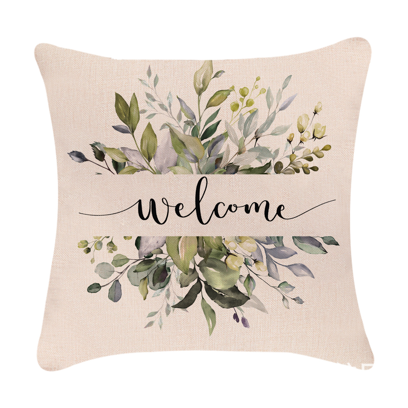 Easter Simple Style Rabbit Letter Linen Pillow Cases Couch & Sofa Decor display picture 34