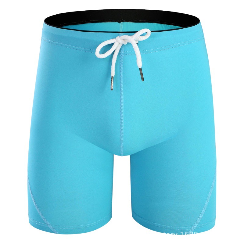 Yuyang Yuyang Factory Direct Supply Men's Multifunctional Sports Pants Mid-Pants Swimming Trunks Bicycle Pants 7006